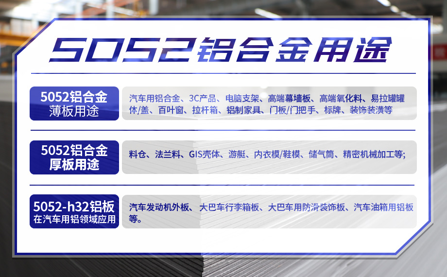 　5052汽车铝板_5052汽车油箱用铝板储气筒O态铝合金_厂家直销5052铝板全国配送